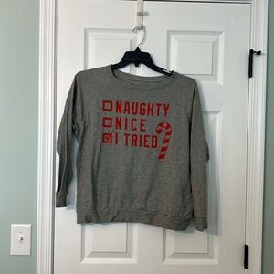 Christmas long sleeve graphic tee